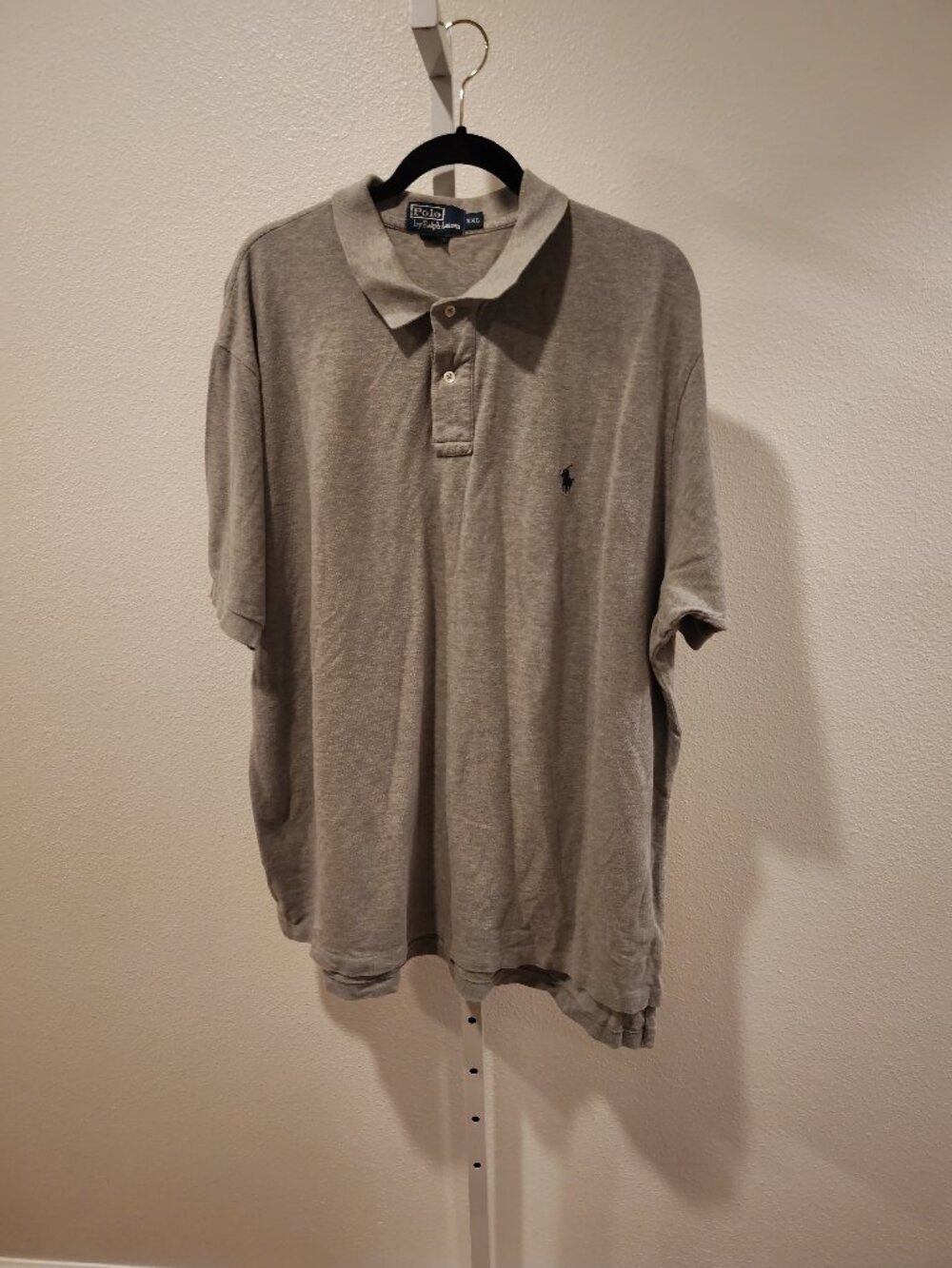 Polo by Ralph Lauren Men's Shirt Size XXL Gray Short Sleeve Cotton